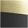 3_Briarcliff 10" LED Sconce - Black Brass Finish - Matte Black Shade more views