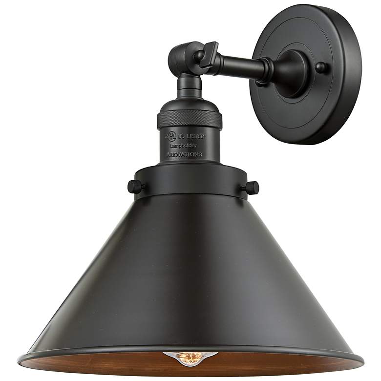 Image 1 Briarcliff 10" LED Sconce - Bronze Finish - Bronze Shade
