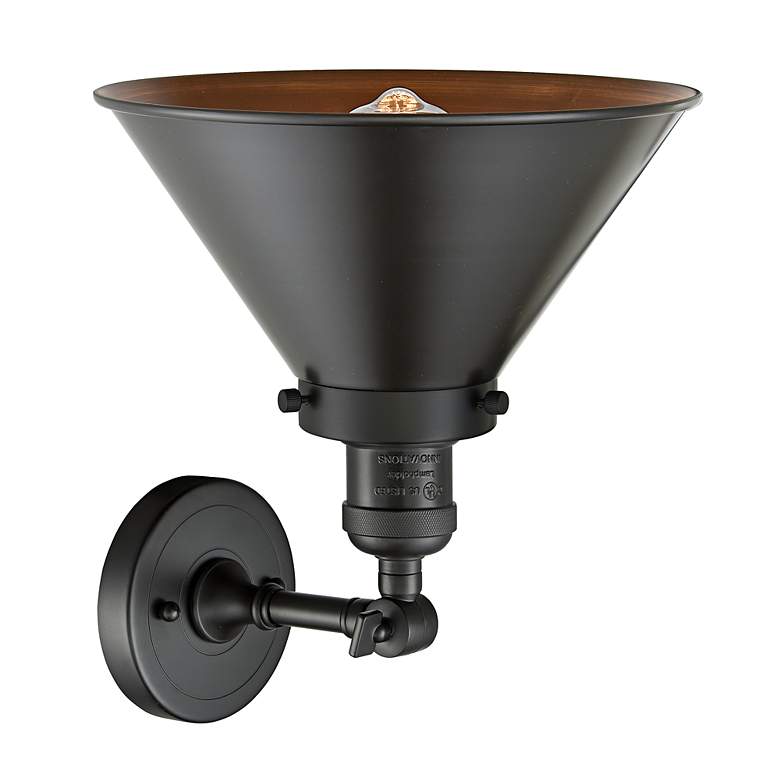 Image 3 Briarcliff 10" LED Sconce - Bronze Finish - Bronze Shade more views