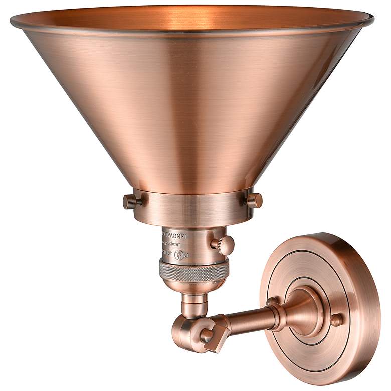 Image 3 Briarcliff 10" LED Sconce - Copper Finish - Copper Shade more views