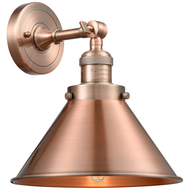 Image 1 Briarcliff 10" LED Sconce - Copper Finish - Copper Shade