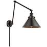 Briarcliff 10" Oil Rubbed Bronze LED Double Swing Arm