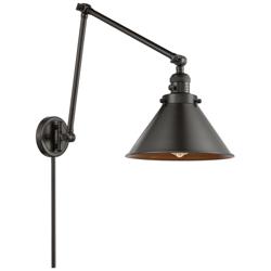 Briarcliff 10" Oil Rubbed Bronze LED Double Swing Arm