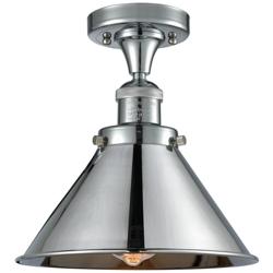 Briarcliff 10" Polished Chrome Semi Flush Mount