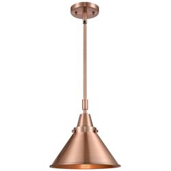 Briarcliff 10" Wide Antique Copper Mini Pendant