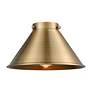 4_Briarcliff 10" LED Mini Pendant - Brushed Brass - Brushed Brass Shade more views