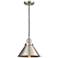 Briarcliff 10" LED Mini Pendant - Satin Nickel - Satin Nickel