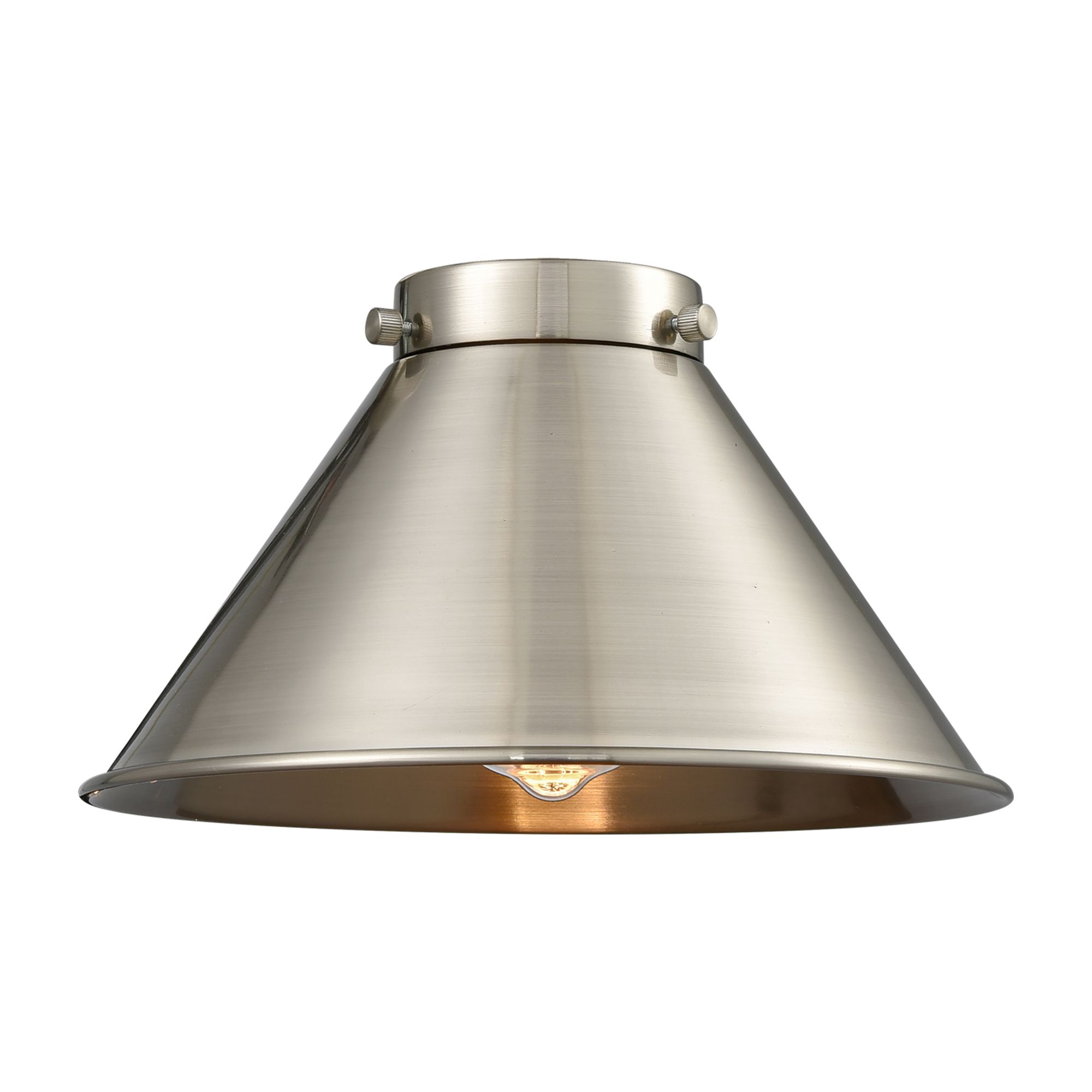 Image 4 Briarcliff 10" LED Mini Pendant - Satin Nickel - Satin Nickel more views