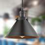 1_Briarcliff 10" Oil Rubbed Bronze Cord Hung Mini Pendant