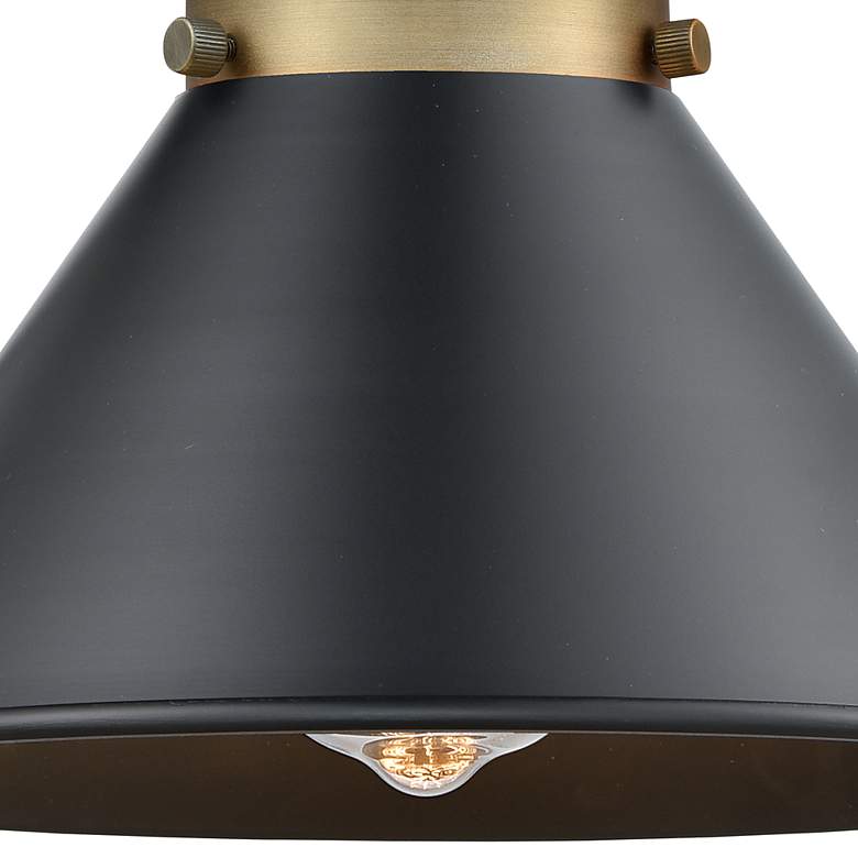 Image 2 Briarcliff 12 1/2" High Brushed Brass Wall Sconce more views