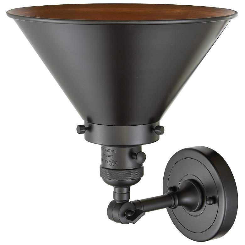 Image 2 Briarcliff 12 1/2" High Oil-Rubbed Bronze Wall Sconce more views