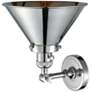 3_Briarcliff 12 1/2" High Polished Chrome Wall Sconce more views