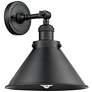 1_Briarcliff 14 1/4" High Matte Black LED Wall Sconce