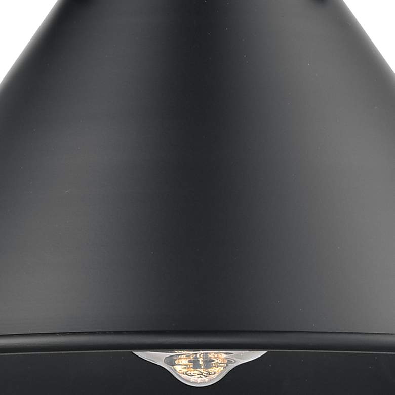 Image 2 Briarcliff 14 1/4" High Matte Black LED Wall Sconce more views