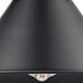 2_Briarcliff 14 1/4" High Matte Black LED Wall Sconce more views