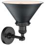 3_Briarcliff 14 1/4" High Matte Black LED Wall Sconce more views