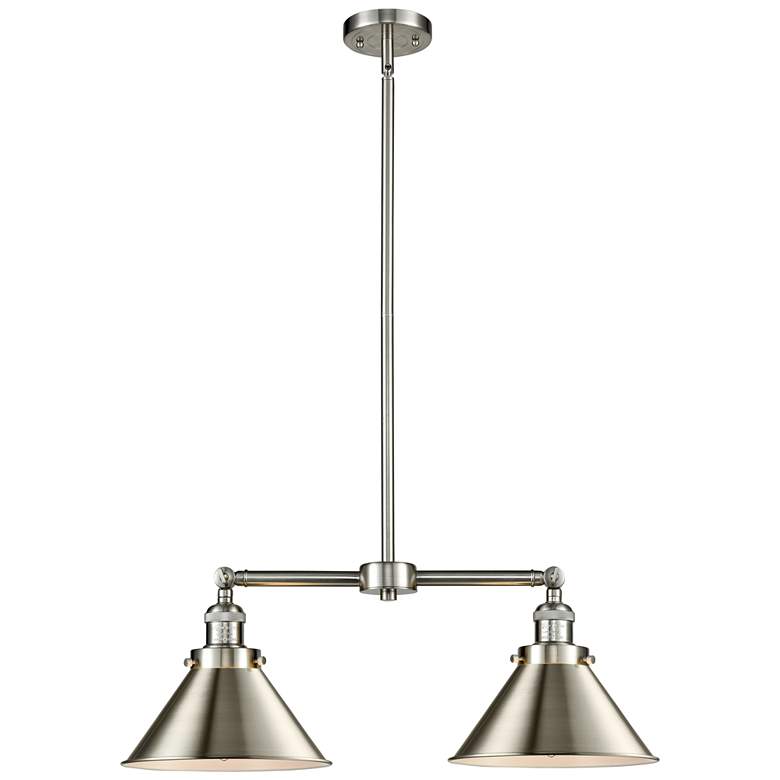 Image 1 Briarcliff - 2 Light 21" LED Island Light - Satin Nickel - Satin Nick