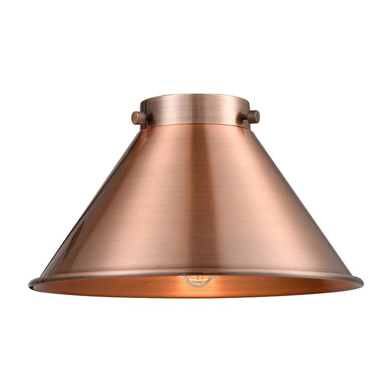 Image 3 Briarcliff 40 1/2"W Antique Copper 3-Light Island Pendant more views
