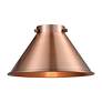 3_Briarcliff 40 1/2"W Antique Copper 3-Light Island Pendant more views