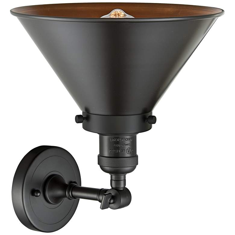 Image 3 Briarcliff 8" High Oil-Rubbed Bronze Adjustable Wall Sconce more views