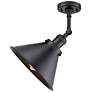 3_Briarcliff 9 3/4" Wide Matte Black LED Adjustable Ceiling Light more views