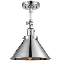 Briarcliff 9 3/4" Wide Polished Chrome Ceiling Light