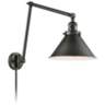 Briarcliff Oil-Rubbed Bronze Joint Swing Arm Wall Lamp