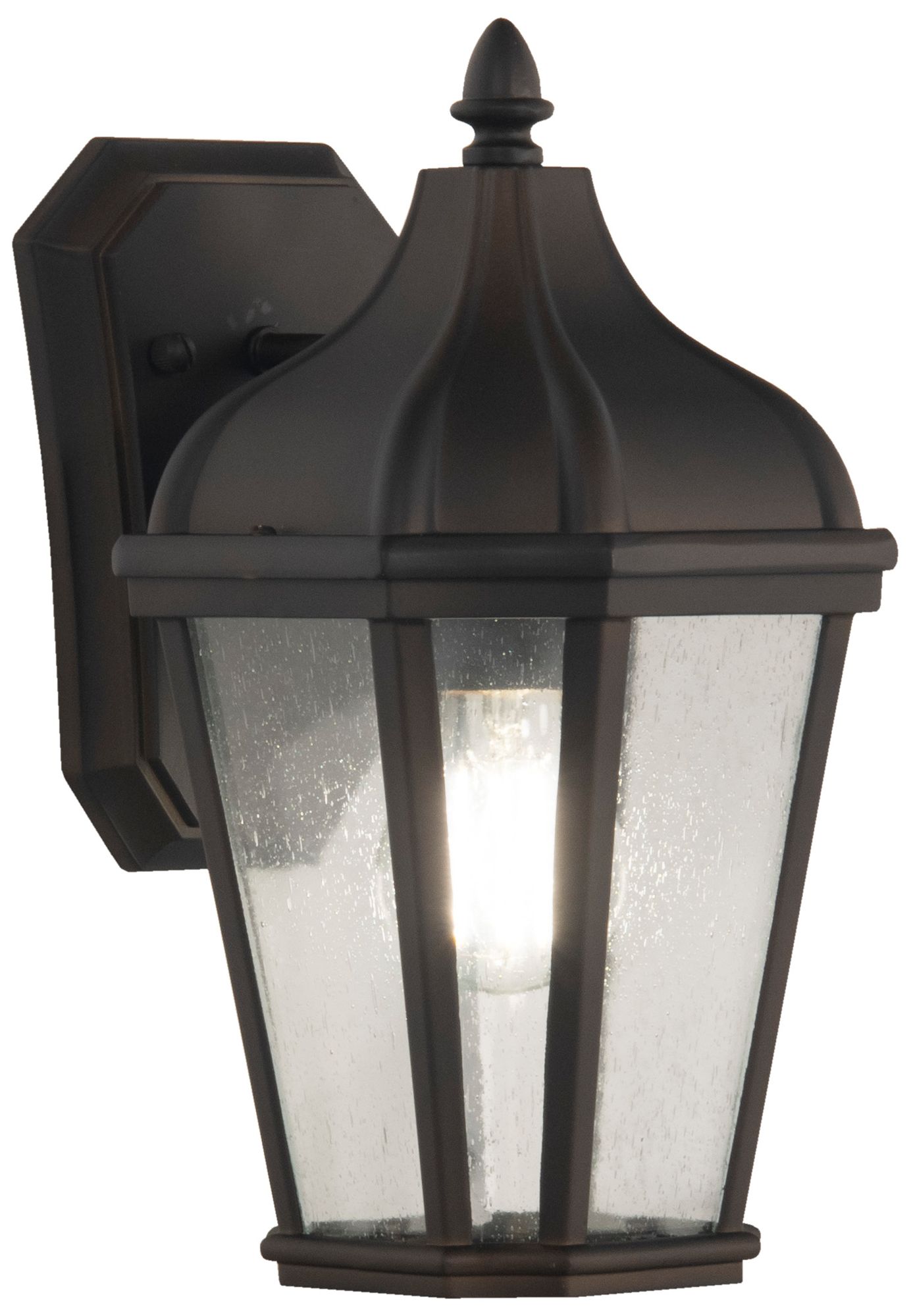 Image 2 Briarwick Small 1 Light Outdoor Lantern in Dark Coffee more views