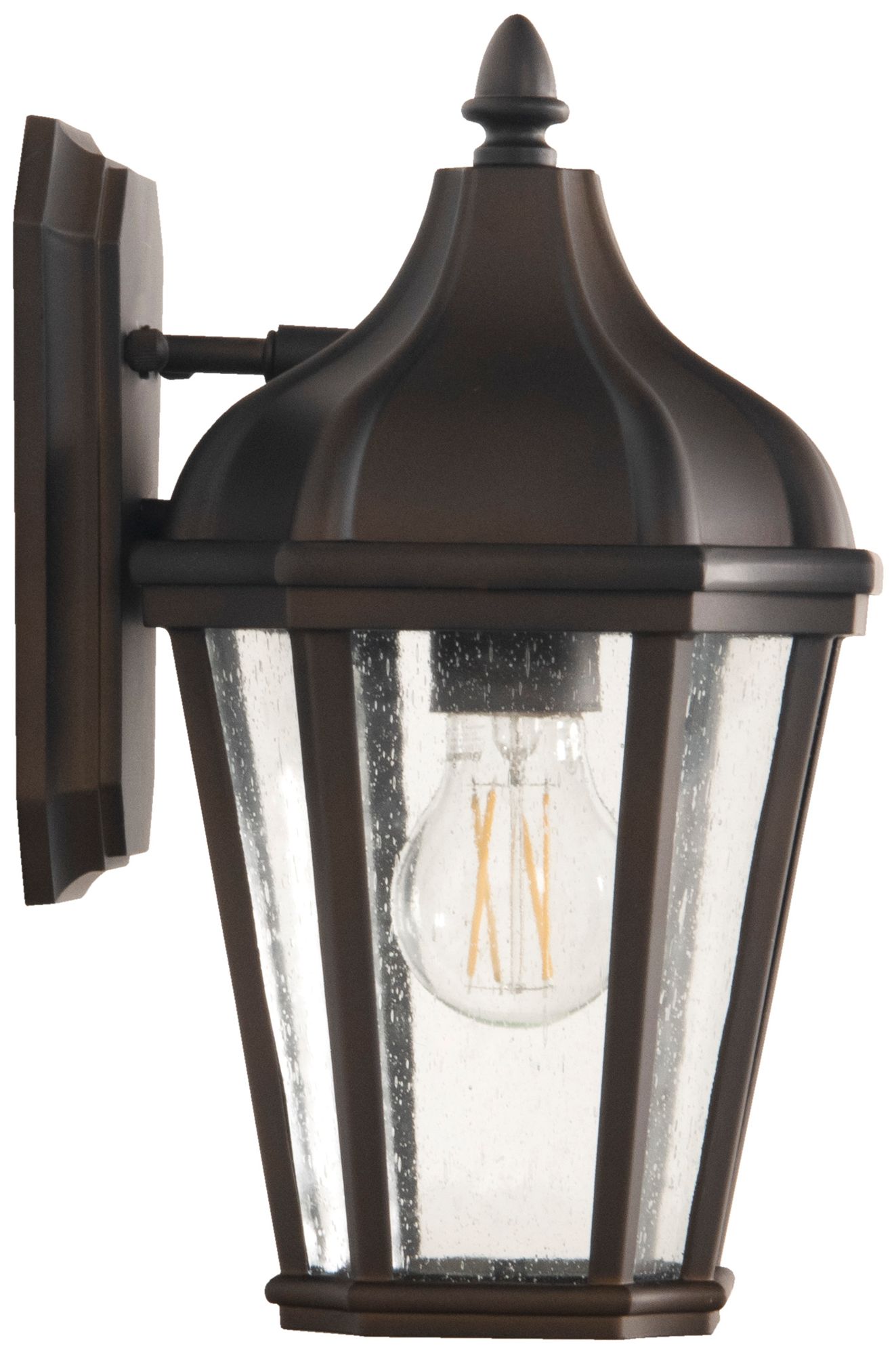 Image 5 Briarwick Small 1 Light Outdoor Lantern in Dark Coffee more views