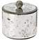 Brice Glass Jar Candle with Silver Lid