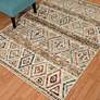 6_Bridges Salto Grande 7'10"x10'6" Multi-Color Oversize Rug more views
