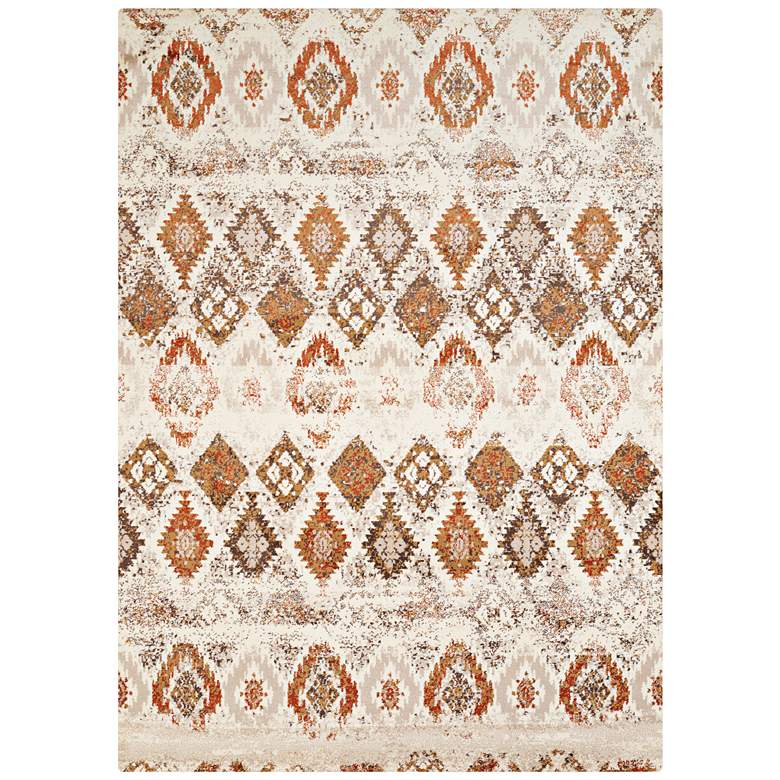 Image 2 Bridges San Paula 5'3"x7'2" Linen Area Rug