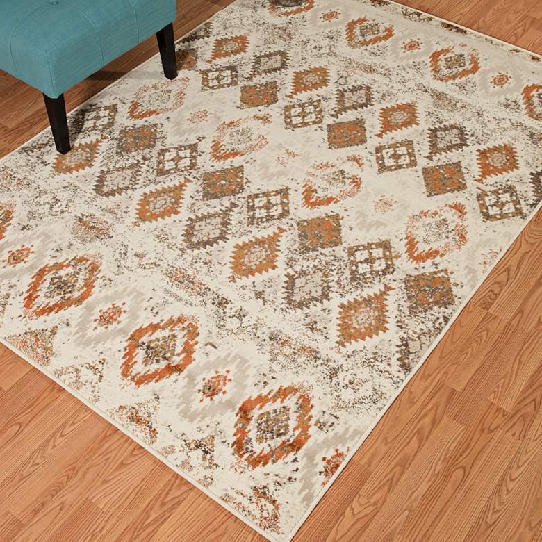 Image 1 Bridges San Paula 5'3"x7'2" Linen Area Rug