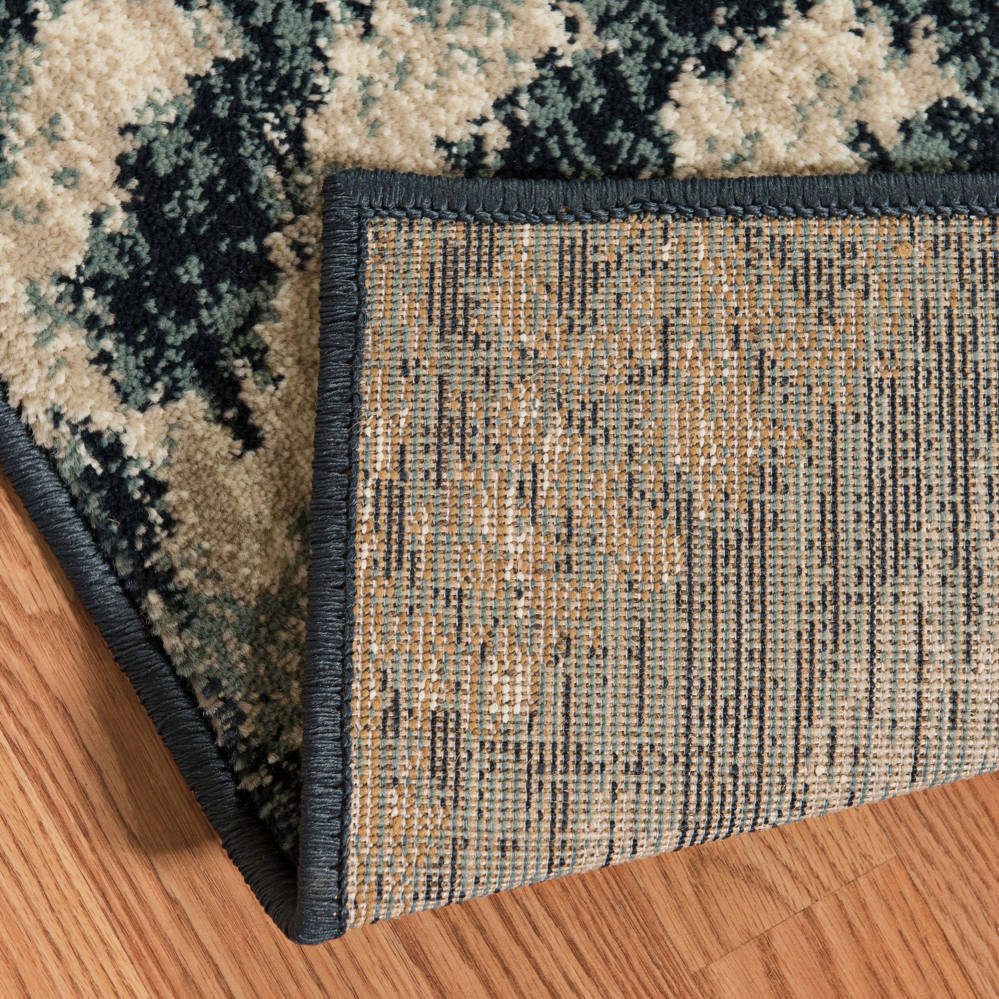 Image 4 Bridges Verazanno 5'3"x7'2" Navy Area Rug more views