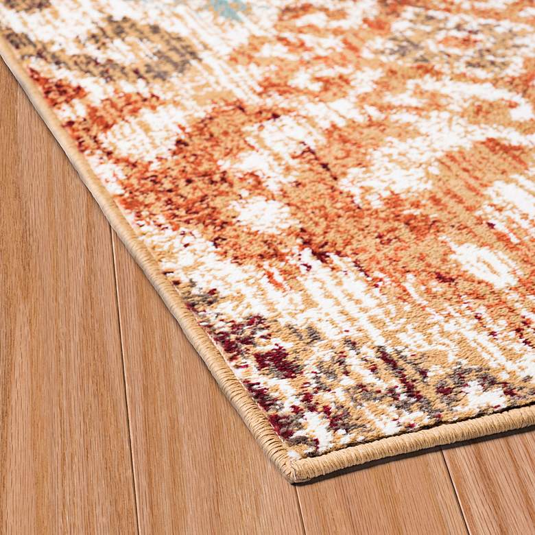 Image 3 Bridges Verazanno 5'3"x7'2"Crimson Area Rug more views