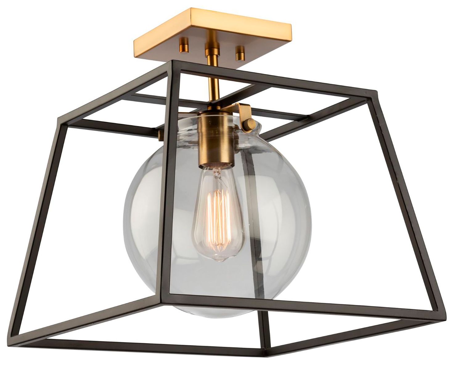 Thumbnail2 of Bridgetown 1 Light Semi Flush more views