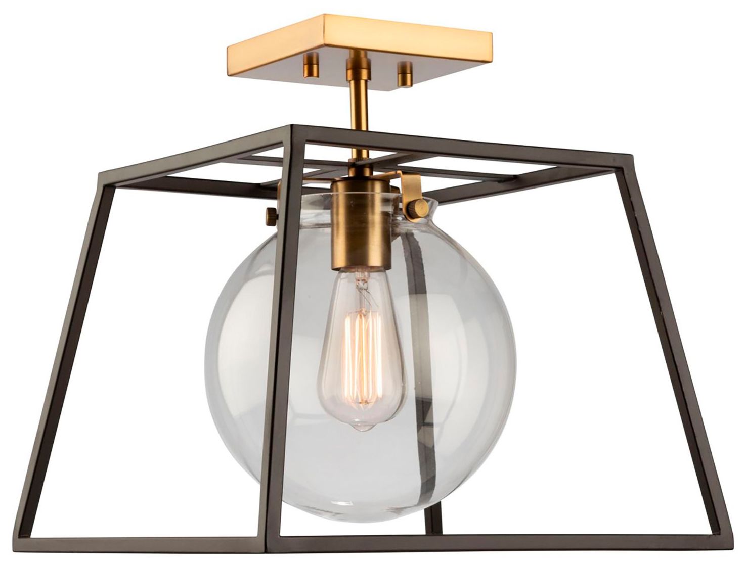 Thumbnail3 of Bridgetown 1 Light Semi Flush more views