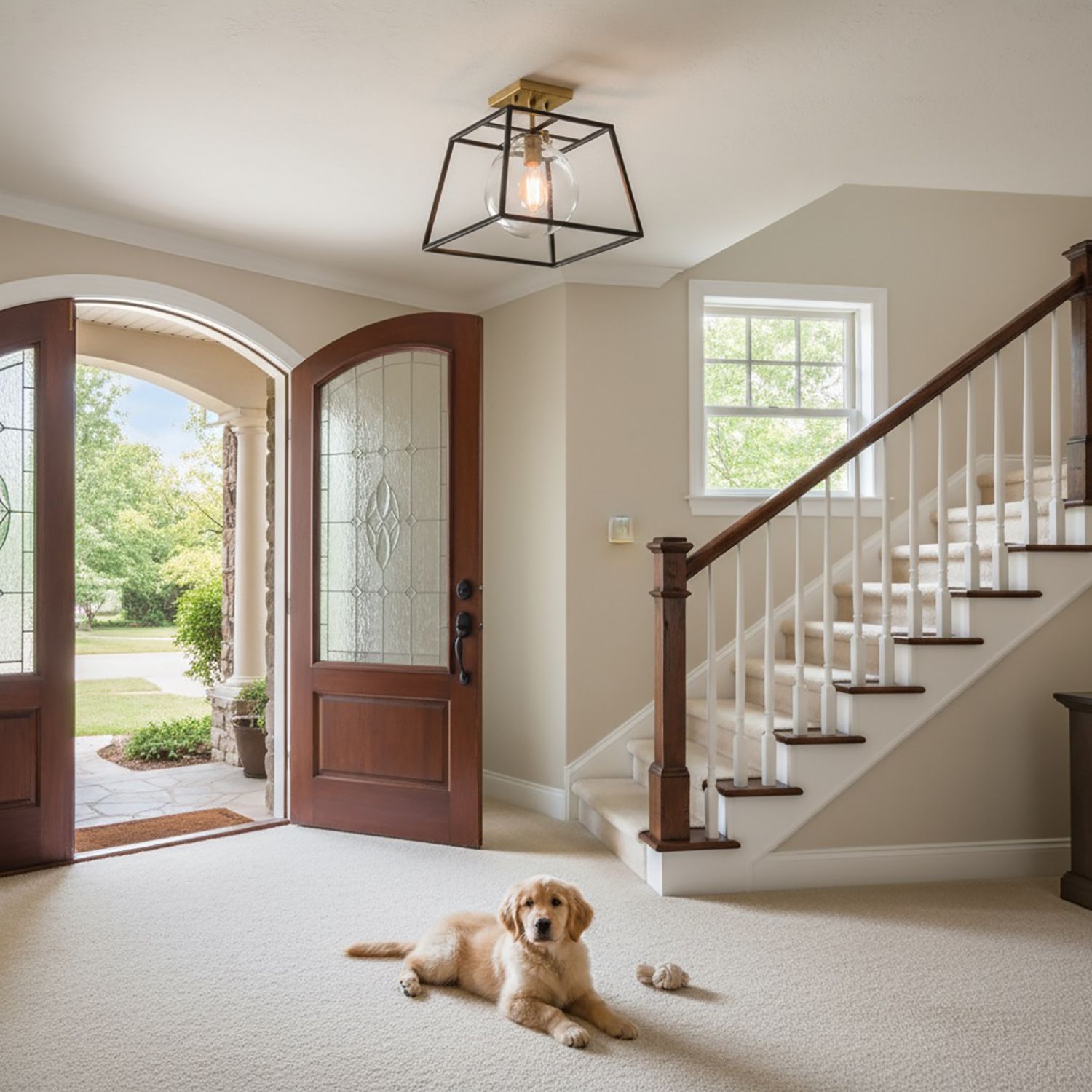 Bridgetown 1 Light Semi Flush