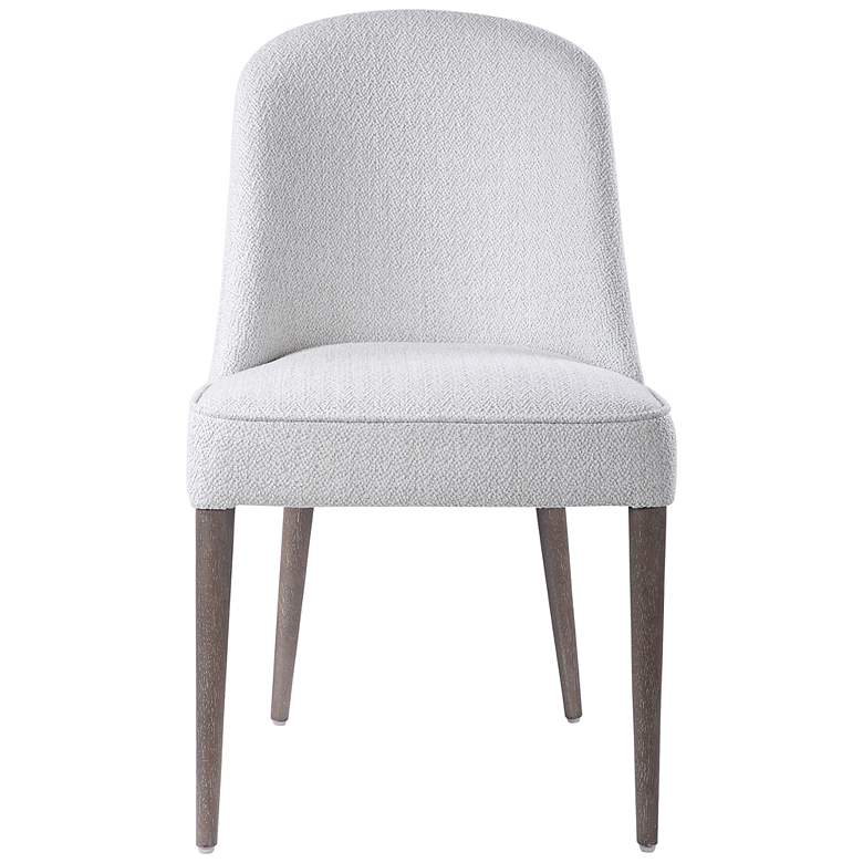 Image 2 Brie Armless Chair, White, set of 2
