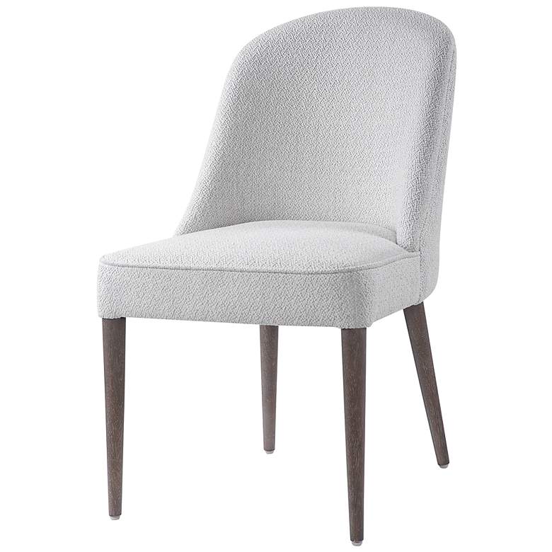 Image 5 Brie Armless Chair, White, set of 2 more views