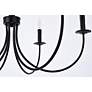 5_Brielle 6 Lts Pendant In Black more views