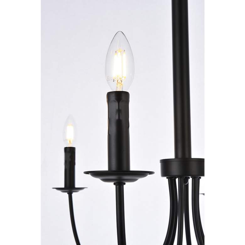 Image 6 Brielle 6 Lts Pendant In Black more views