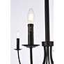 6_Brielle 6 Lts Pendant In Black more views
