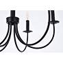4_Brielle 6 Lts Pendant In Black more views