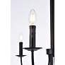 6_Brielle 6 Lts Pendant In Black more views