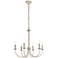Brielle 6 Lts Pendant In Weathered Dove