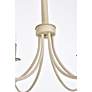 5_Brielle 6 Lts Pendant In Weathered Dove more views