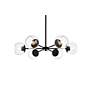 4_Briggs 30" Pendant In Black With Clear Shade more views