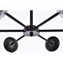 5_Briggs 30" Pendant In Black With Clear Shade more views