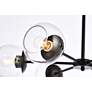 7_Briggs 30" Pendant In Black With Clear Shade more views